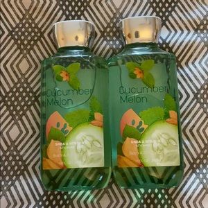 Cucumber melon body wash